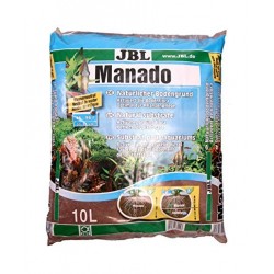 Substrat de sol pour aquarium Manado. Le sac de 10 litres : JBL